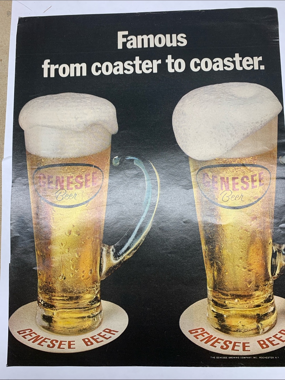 Vintage Life Magazine July 7, 1961 Genesee Beer Advertisement